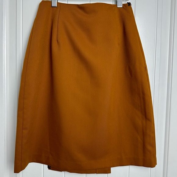 Vintage 1959 SMW swanky high waisted wrap skirts size 9 - Picture 4 of 5